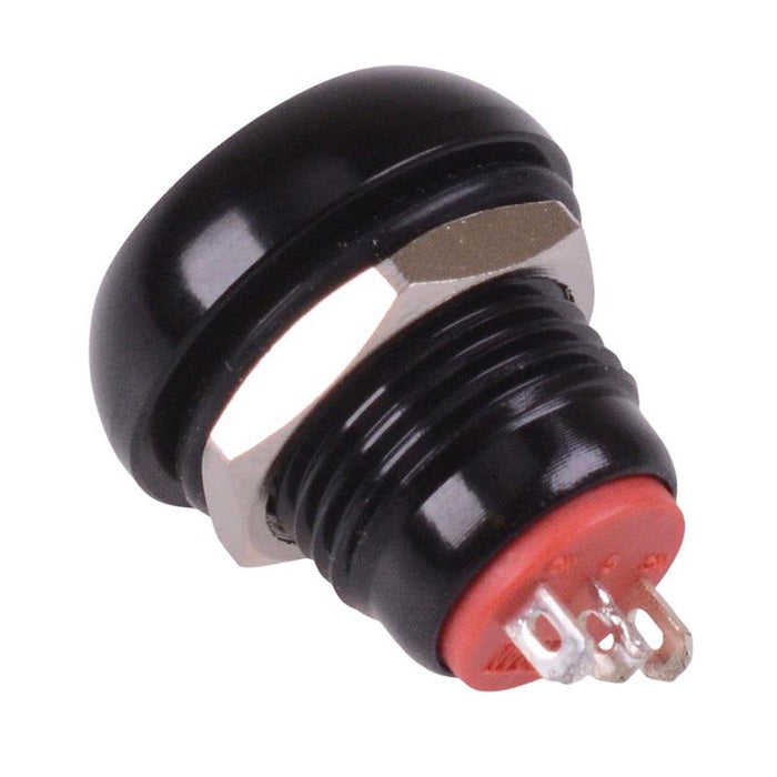 Blue Latching 12mm Metal Round Push Button Switch NO/NC