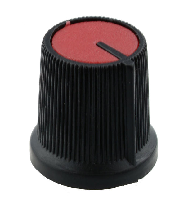 Red 6mm Pointer Knob