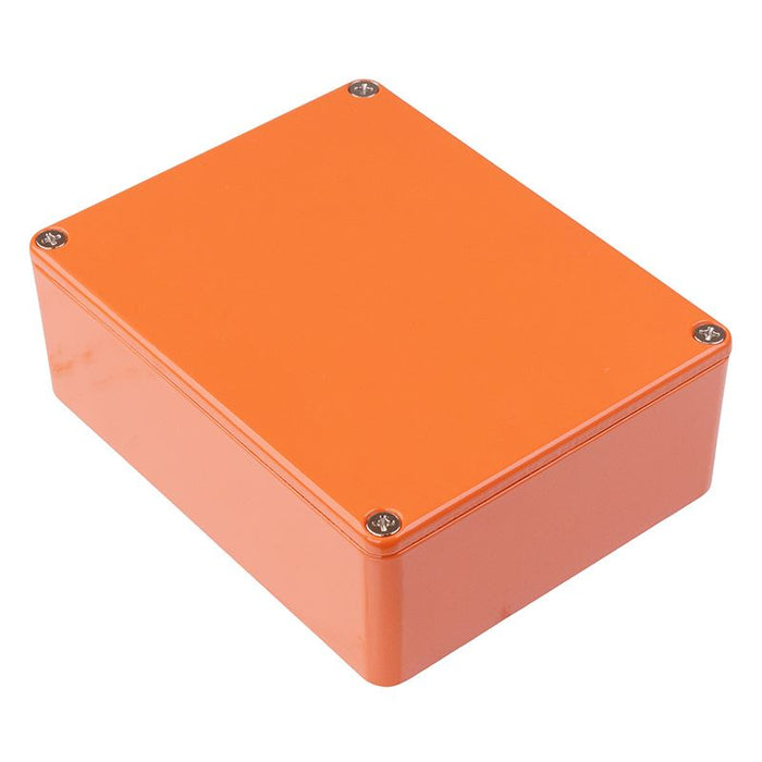 1590BBSOR Hammond Orange Die Cast Stomp Box Enclosure 120 x 94 x 42mm