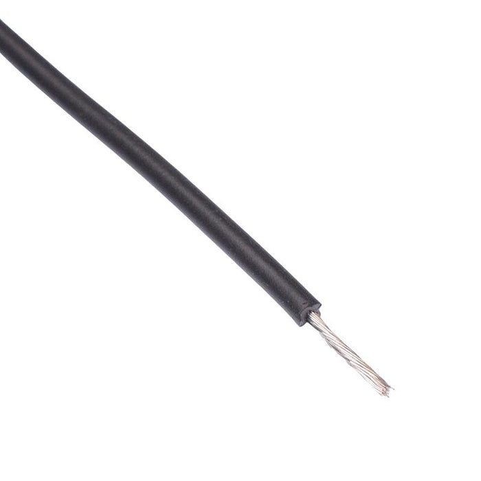 Black UL1015 18AWG 34/0.18mm Tinned Copper Stranded Wire (price per metre)