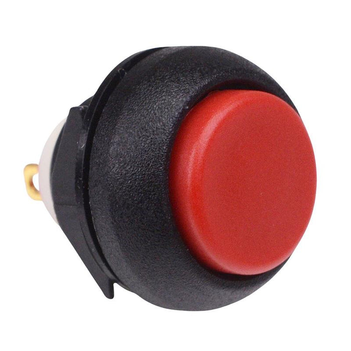 IBP3SAD600 APEM Red Momentary Snap-In 12mm Push Button Switch SPST IP67