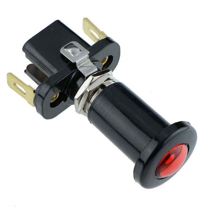 Red Off-On illuminated Push Pull Switch 12VDC 10A A3-7A-01