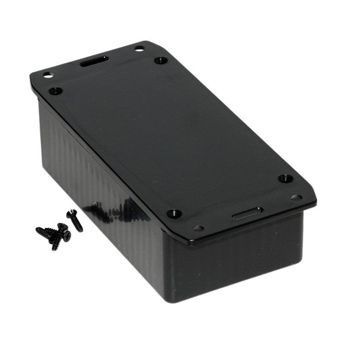 1591CSFLBK Hammond Multipurpose Black GPABS Enclosure Flanged Lid 120 x 65 x 40mm