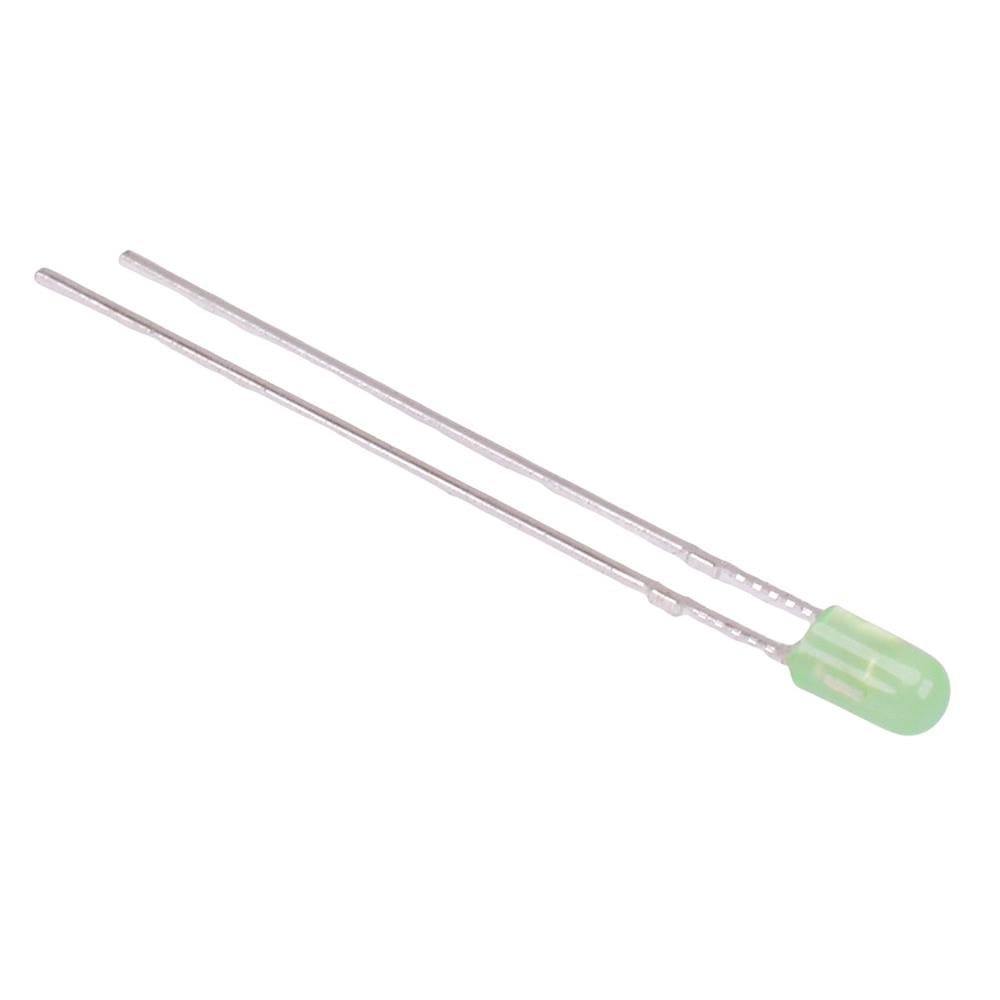 Green 3mm LED Diffused Lens 3800mcd 60° — Maplin Pro | Your One Stop ...