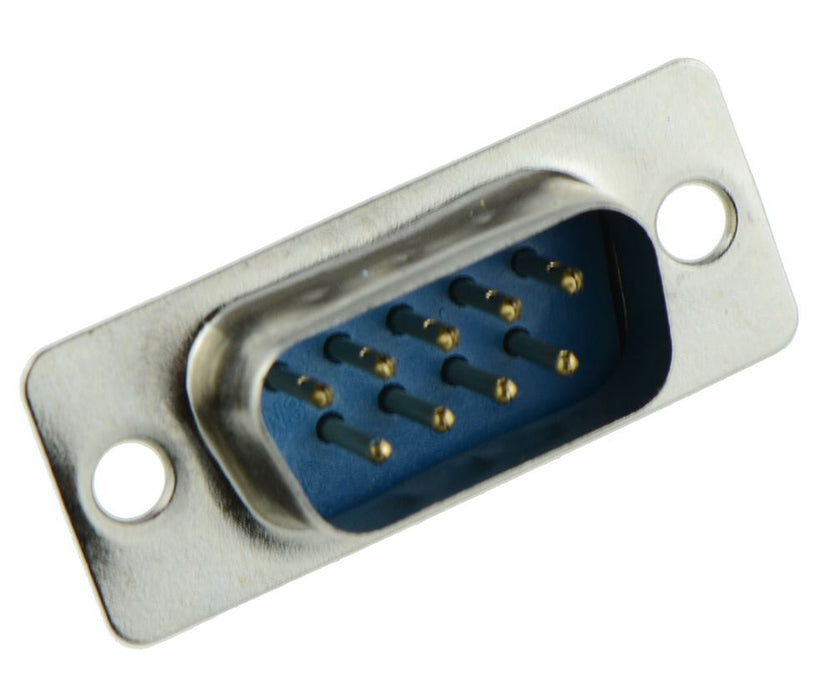 9-Way D Connector Plug Solder Lug