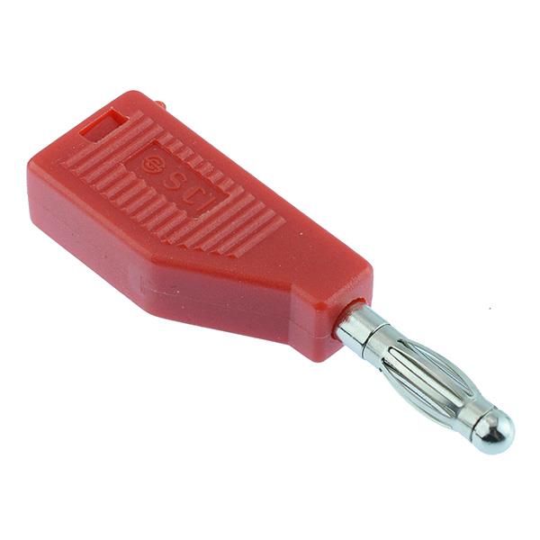 Red 4mm Stackable Test Plug R8-19