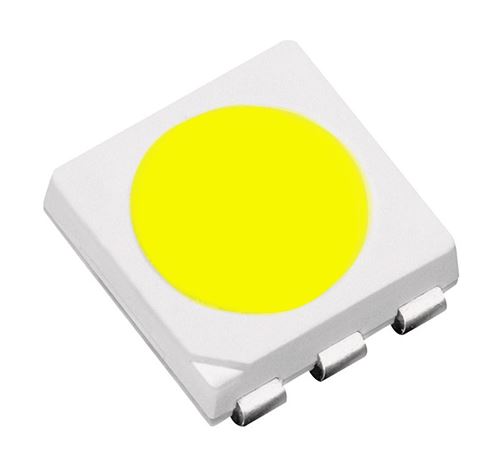 Pure White 5050 SMD PLCC-6 LED 5000mcd