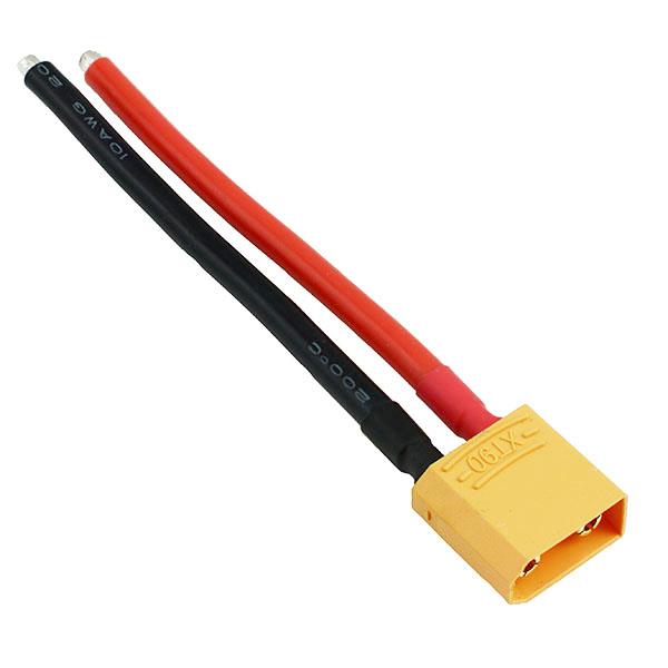 Male XT90 RC Connector 10AWG 100mm