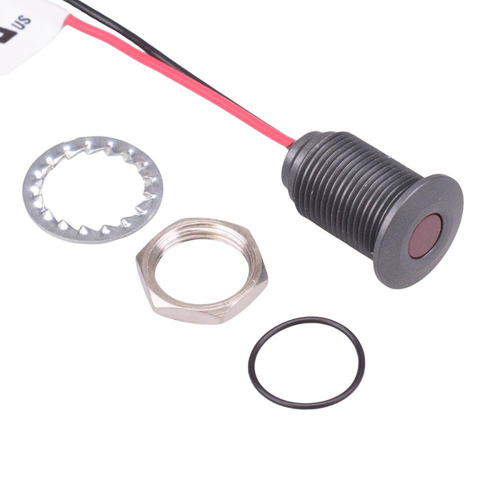Q10F5ACXXR24E Red 10mm 24VDC LED Panel Indicator IP67 APEM