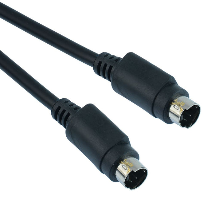 1.5m 4 Pin Mini DIN Male to Male Plug Cable Lead