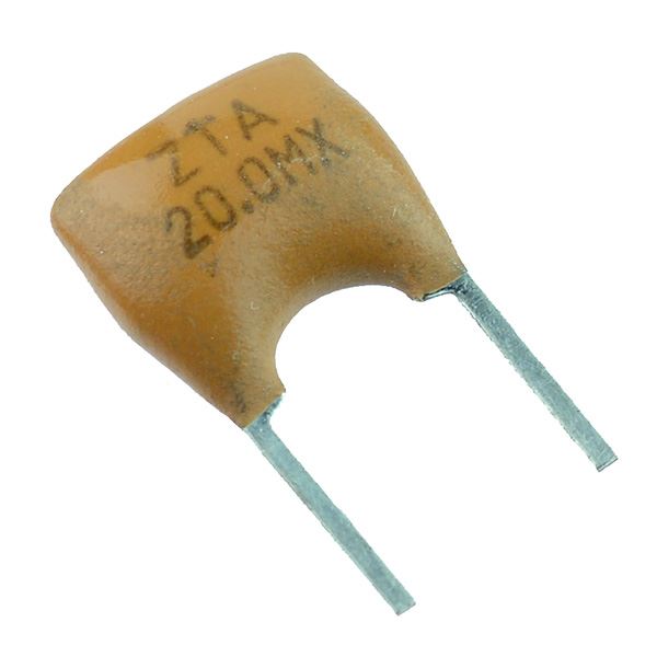 20MHz ZTT 2-Pin Ceramic Resonator