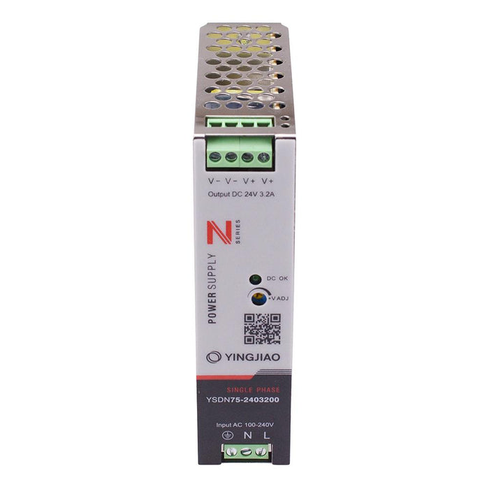 24VDC 75W DIN Rail Power Supply
