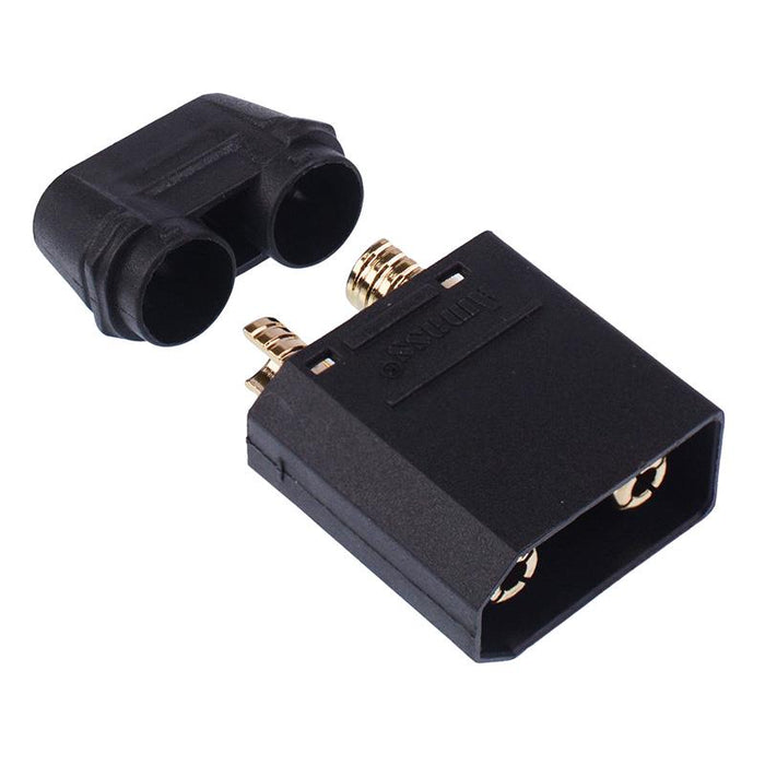 Black Male XT90 Gold Plated Connector 40A Amass