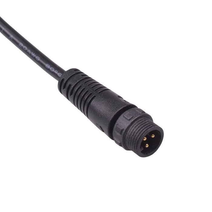 Male 3 Pole Lighting Connector IP60