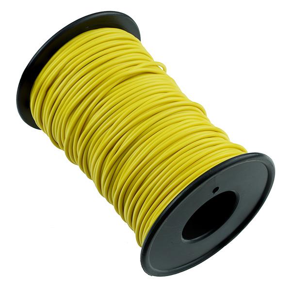 Yellow 32/0.2mm Stranded Copper Cable 50M