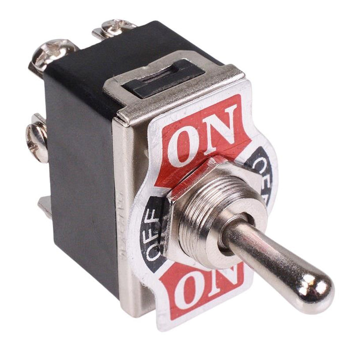 On-Off-On Toggle Switch Screw Terminals 10A 250VAC DPDT