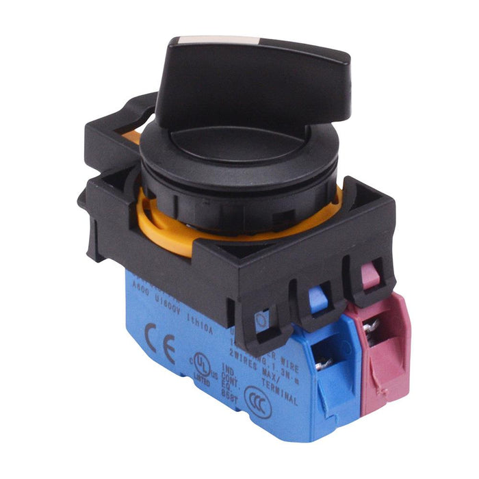 IDEC CW Series 3 Position Selector Switch 1NO-1NC IP65