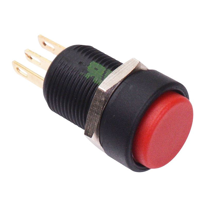 IMP7Z462234UL APEM Red Momentary 12mm Push Button Switch SPDT IP67