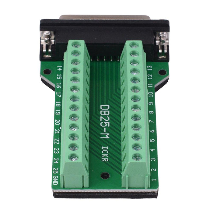 25 Way Female D Sub Connector with Terminal Blocks