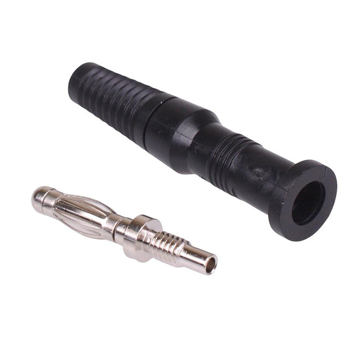 Black 4mm Banana Test Plug 10A R8-20A