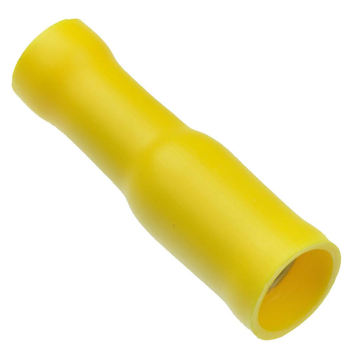 Yellow 5mm Female Bullet Crimp Connector (Pack of 100)