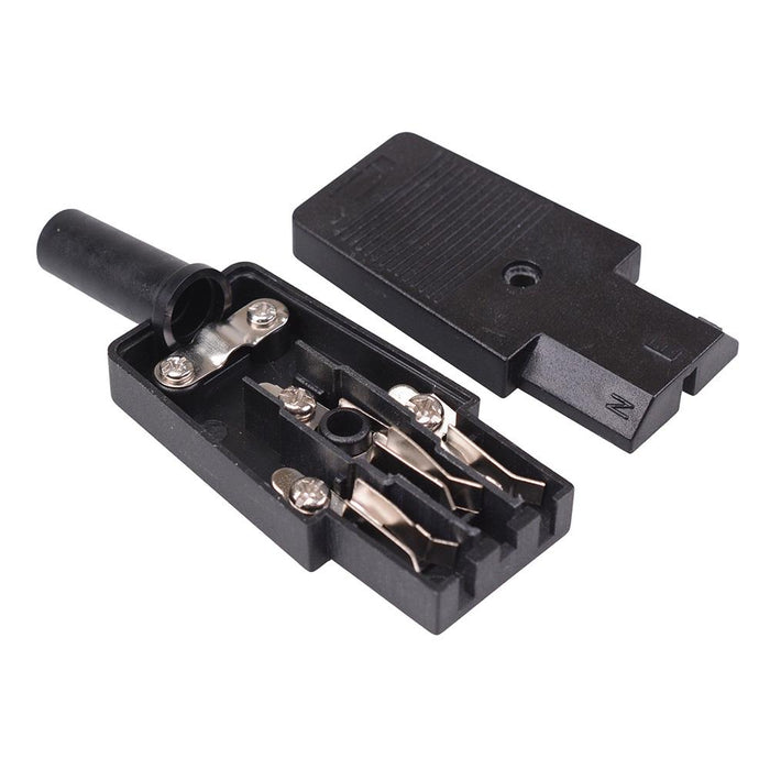 C13 IEC Rewireable Straight Cable Socket 10A