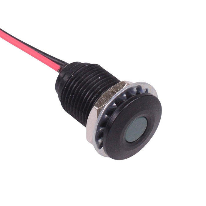 Q10F5ANXXG24E Green 10mm 24VDC LED Panel Indicator IP67 APEM