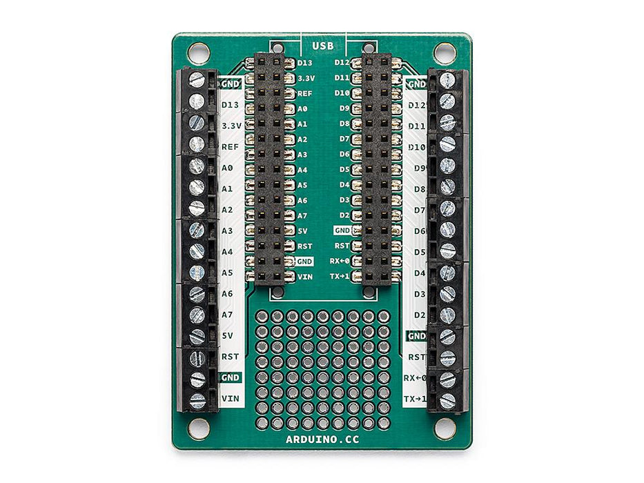 Arduino® Nano Screw Terminal Adapter (3 Boards Pack)