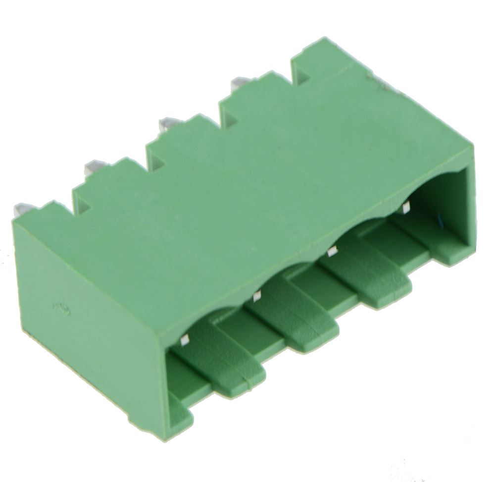 4-Way Plug-In PCB Vertical Closed Header 5.08mm — Maplin Pro | Your One ...