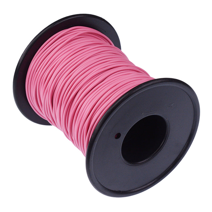 Pink 16/0.2mm Stranded Copper Cable 50M