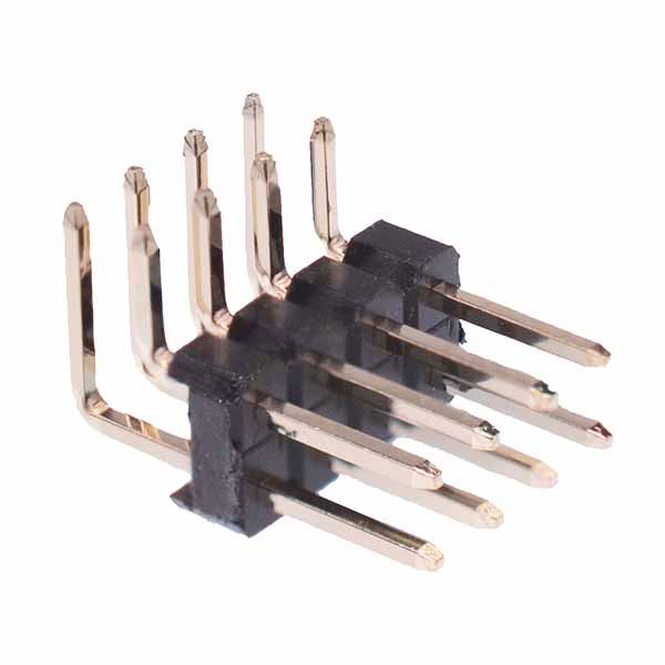 8-Way Double Row Right Angle Male Header 2.54mm