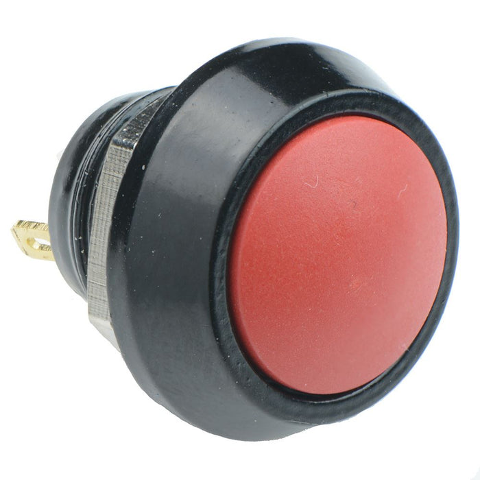 Red Button Momentary Vandal Resistant Push Switch 2A SPST