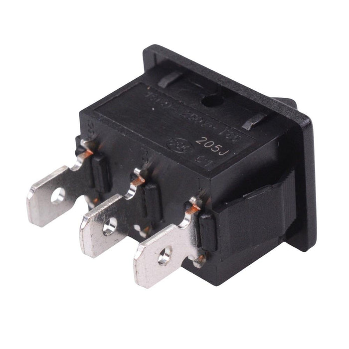 On-On Rectangle 19.2x12.9mm Rocker Switch SPDT 16A 250VAC