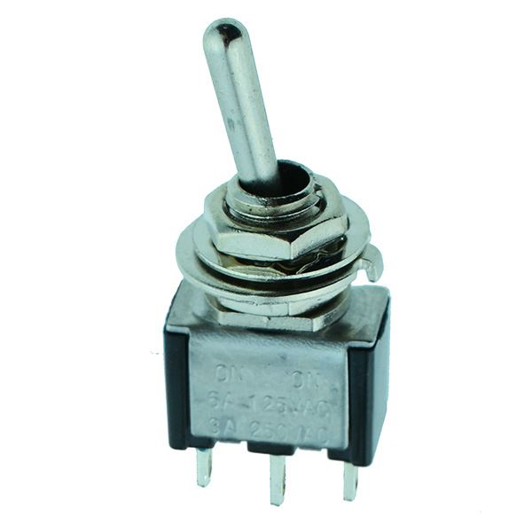 TA102A1 On-On Miniature Toggle Switch SPDT 3A