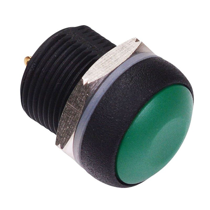 IRR3S432 APEM Green Momentary 16mm Push Button Switch SPST IP67