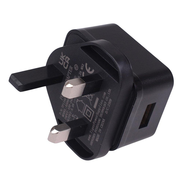 5V 1A USB Power Supply Black