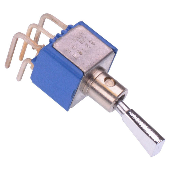 5246WA9 APEM On-On Miniature PCB Toggle Switch DPDT 4A 30VDC