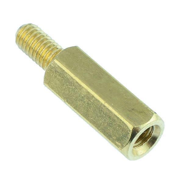 12mm Hexagonal Male to Female Brass Spacer M3