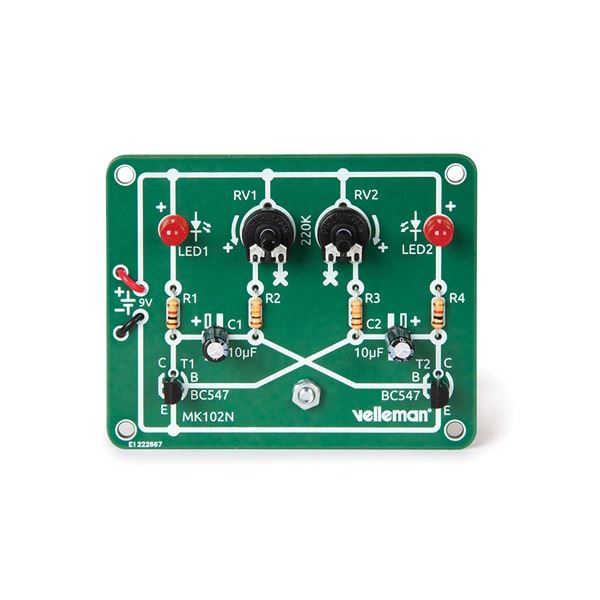 Educational Flashing LEDs Soldering Kit WSL212