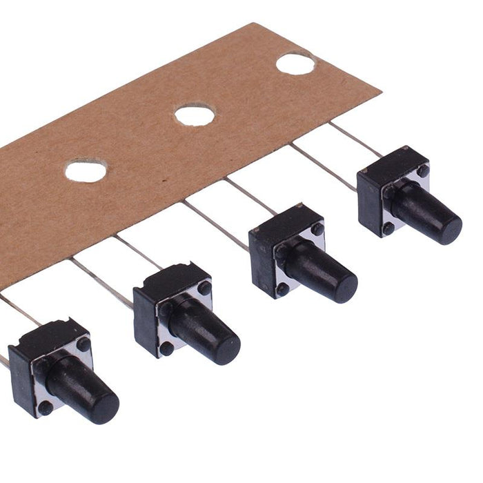 DTST-65KV APEM 9.5mm PCB Tactile Switch 6x6mm SPST Tape