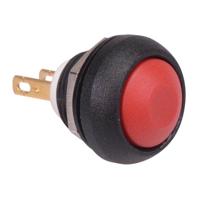 ISR3Z1AD600 APEM Red Momentary 12mm Push Button SPST IP67