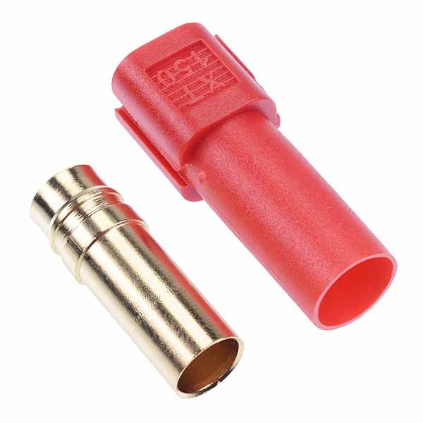Red Female XT150 Gold Plated Connector 60A Amass