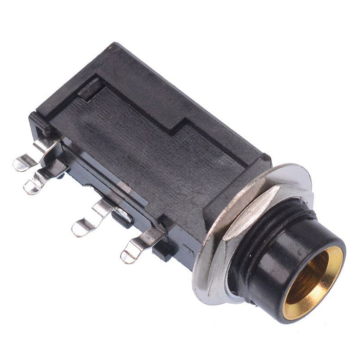 6.35mm Stereo Switched Slim PCB Jack Socket