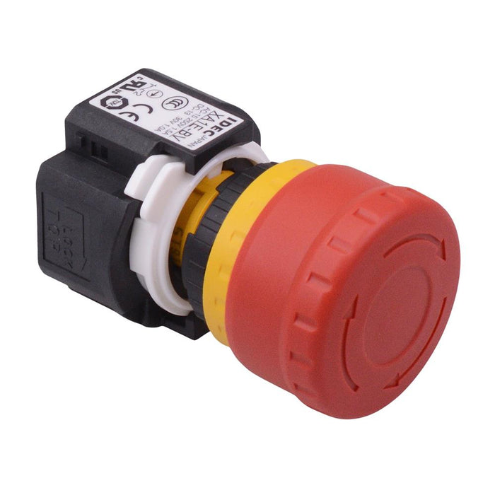 XA1E-BV302R 16mm Emergency Stop Switch 29mm Mushroom 2NC IP65 IDEC