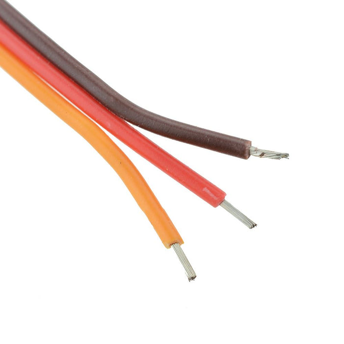 3-Way JR 22AWG PVC Wire Cable 5m Length