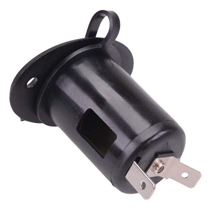 Cigarette Lighter Panel Mount Socket with Cover 10A 12V A13-106H