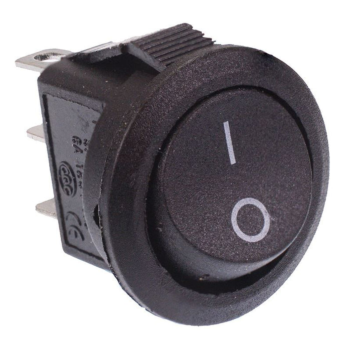 Miniature On-On Round 15mm Rocker Switch SPDT