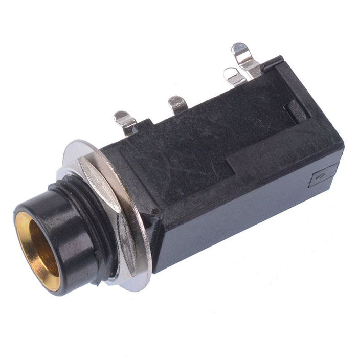 6.35mm Stereo Switched Slim PCB Jack Socket