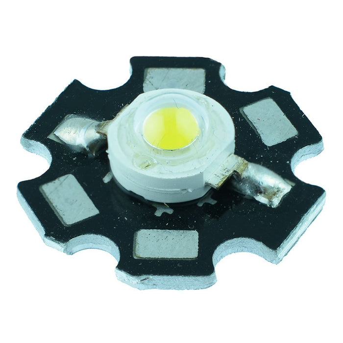 Pure White 3W Star High Power LED 200lm 140°