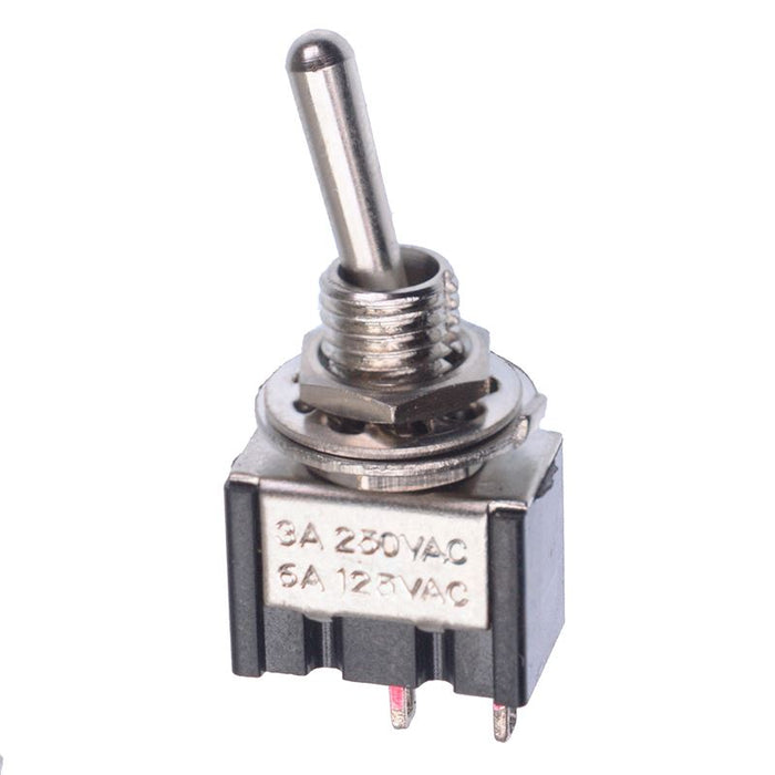 On-Off Miniature Toggle Switch SPST